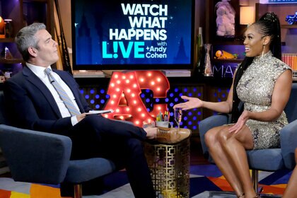 Monique Samuels on Watch What Happens Live with Andy Cohen