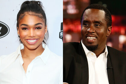 Diddy Lori Harvey Belly Touching