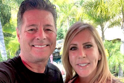 Steve Lodge and Vicki Gunvalson