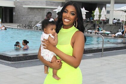 Porsha Williams with Daughter Pilar Jhena McKinley