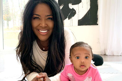 Kenya Moore Brooklyn Daly Walks