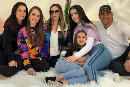 Kyle Richards Christmas Holiday Family