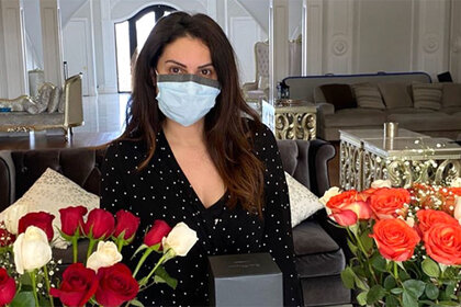 Jennifer Aydin Rhonj Quarantine Birthday