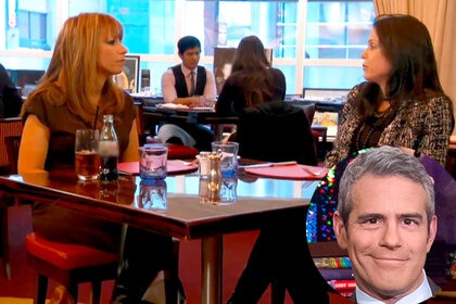 Jill Zarin Bethenny Frankel Andy Cohen