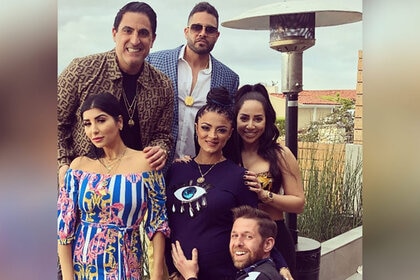 Shahs Visit Golnesa Newborn Son