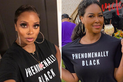 Eva Marcille Kenya Moore Phenomenally Black