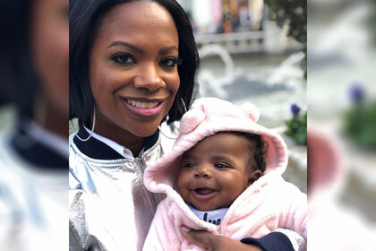 Kandi Burruss Blaze Tucker Daughter