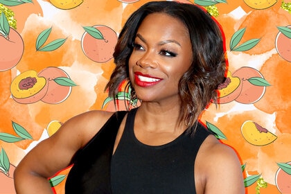 Kandi Burruss Long Hair Braids