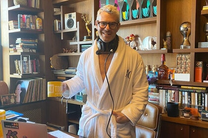 Andy Cohen Bathtub