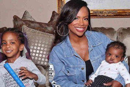 Kandi Burruss Glimpse Motherhood Children