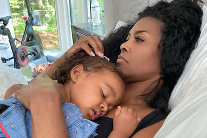 Kenya Moore Life With Toddler