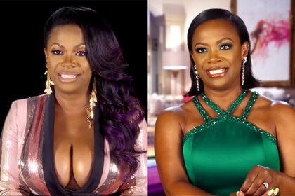 Kandi Burruss Rhoa Interview Looks