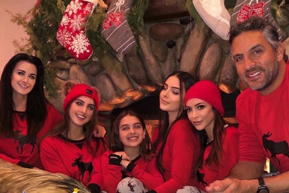 Kyle Richards Family Christmas