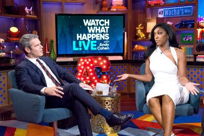 Porsha Williams Andy Cohen Rhoa