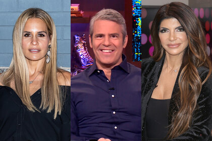 Jackie Goldschneider Andy Cohen Teresa Giudice