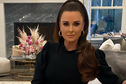 Kyle Richards Facial