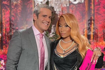 Andy Cohen Nicki Minaj Rhop