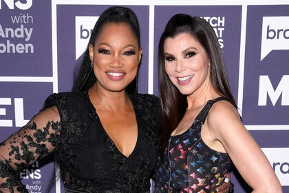 Style Living Rhoc Rhobh Garcelle Beauvais Heather Dubrow Super Bowl Party