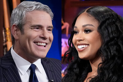 Style Living Andy Cohen Mya Allen Reacts To Cookies