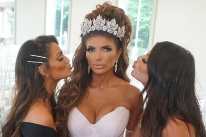 Style Living Ig Rhonj Teresa Giudice Wedding Look