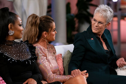 Style Living Rhobh Jamie Lee Curtis Swiss Pin