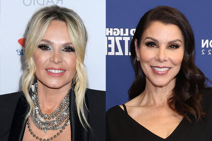 Split image of Tamra Judge and Heather Dubrow