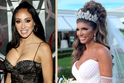 Rhonj Melissa Gorga Teresa Giudice Wedding Hair