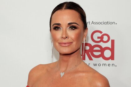 Style Living Rhobh Kyle Richards Heart Necklace