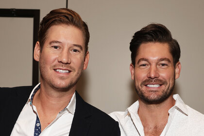 Austen Kroll and Craig Conover at BravoCon.