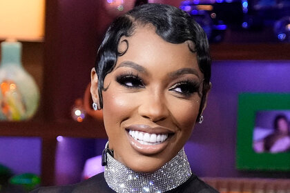 Porsha Williams at WWHL in New York City.