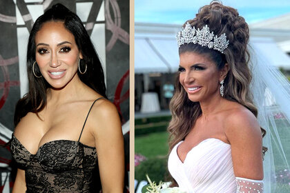 Rhonj Melissa Gorga Teresa Giudice Wedding Hair