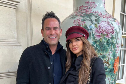 Teresa Giudice and Louie Ruelas in Paris