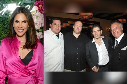 Split Image of Jennifer Fessler Steve Schirripa , James Gandolfini ,Michael Imperioli and Tony Sirico