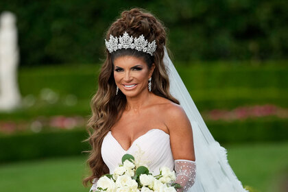 Teresa Giudice at her wedding.