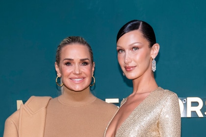 Photo of Yolanda Hadid and Bella Hadid at event