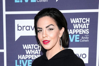 Katie Maloney at WWHL.