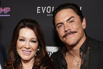 Lisa Vanderpump and Tom Sandoval at an event.