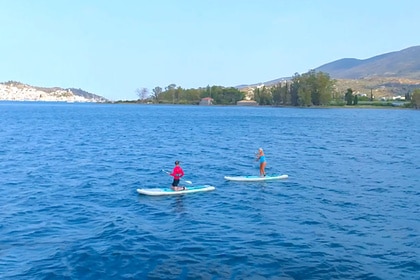A charter guest lost at sea while paddle boarding because of strong tides.