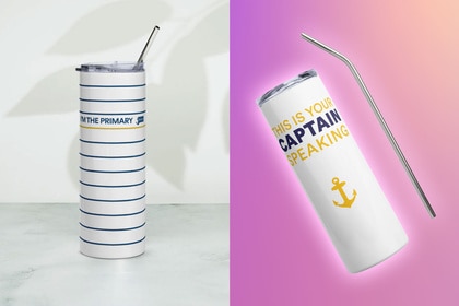 A split of Below Deck Tumblers.