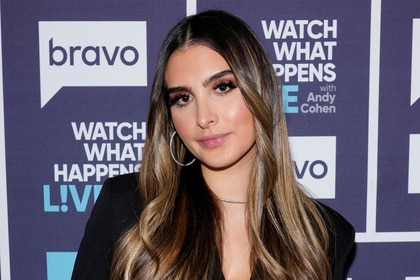 Sophia Umansky arrives at Watch What Happens Live With Andy Cohen.