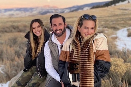 Dina Manzo and her partner, and daughter Lexi Ioannou out hiking together