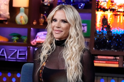 Jennifer Pedranti sitting as a guest on WWHL