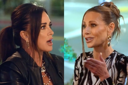 Split of Kyle Richards and Dorit Kemsley having an argument