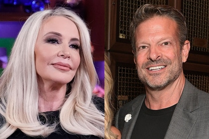 A split of Shannon Beador at WWHL and John Janssen at the Family Equality's LA Impact Gala