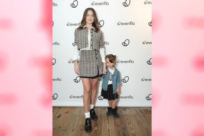 Lala Kent and her daugter Ocean Emmett Evenflo launch event