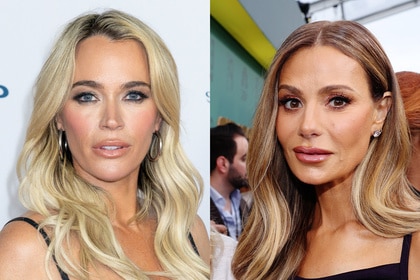 Split of Teddi Mellencamp and Dorit Kemsley on red carpets