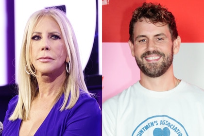 A Split of Vicki Gunvalson Nick Vial