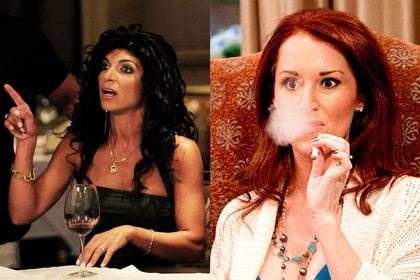 A split of Teresa Giudice and Allison Dubois.