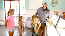Shep Rose Takes His Nieces Out for Ice Cream