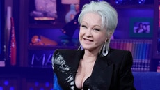 Cyndi Lauper Walks Down a Fashionable Memory Lane